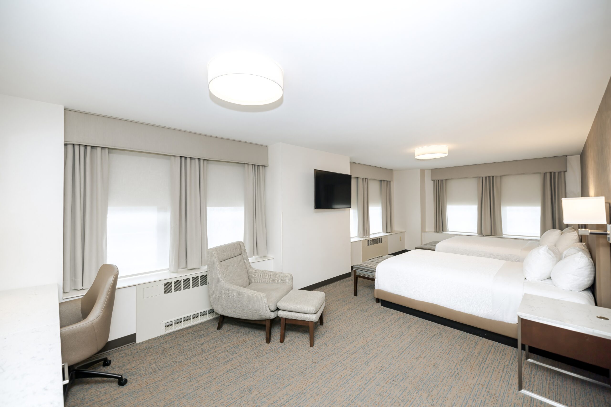 Kahler Grand Hotel Corner Deluxe Two Doubles Guestroom