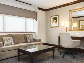 THE TOWERS | TWO BEDROOM SUITE, LIVING ROOM